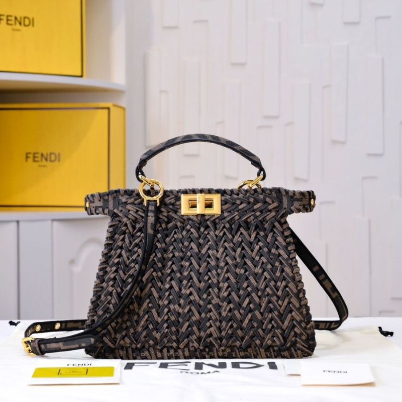 F**di top handle bags